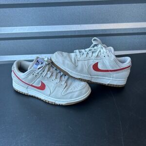 Nike SB Dunk Low 85 Sneakers Shoes Mens Red White Retro Streetwear 90s Vintage